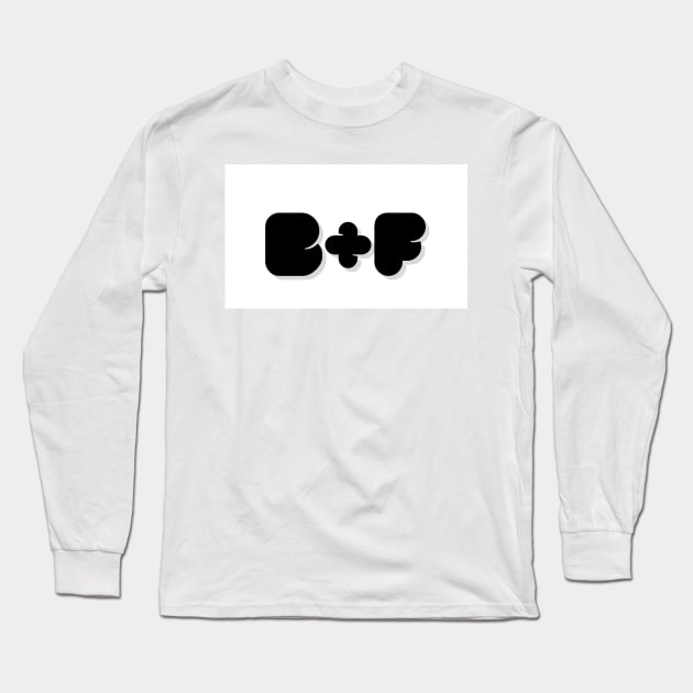 Initals B+F Long Sleeve T-Shirt by Felicias portraits